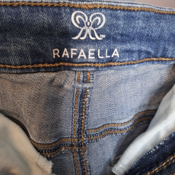 Rafaella Blue Denim Women's Shorts Bermudas - Picture 3 of 4